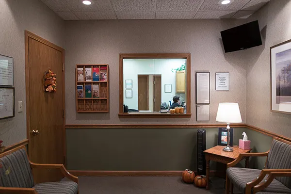 reception window