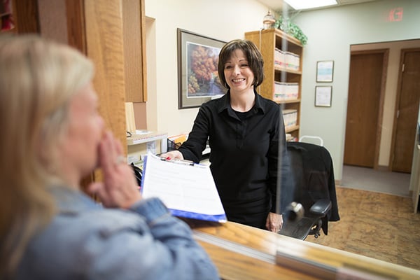 front desk